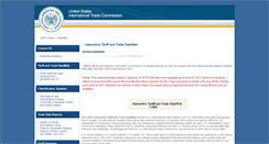 Desktop Screenshot of dataweb.usitc.gov